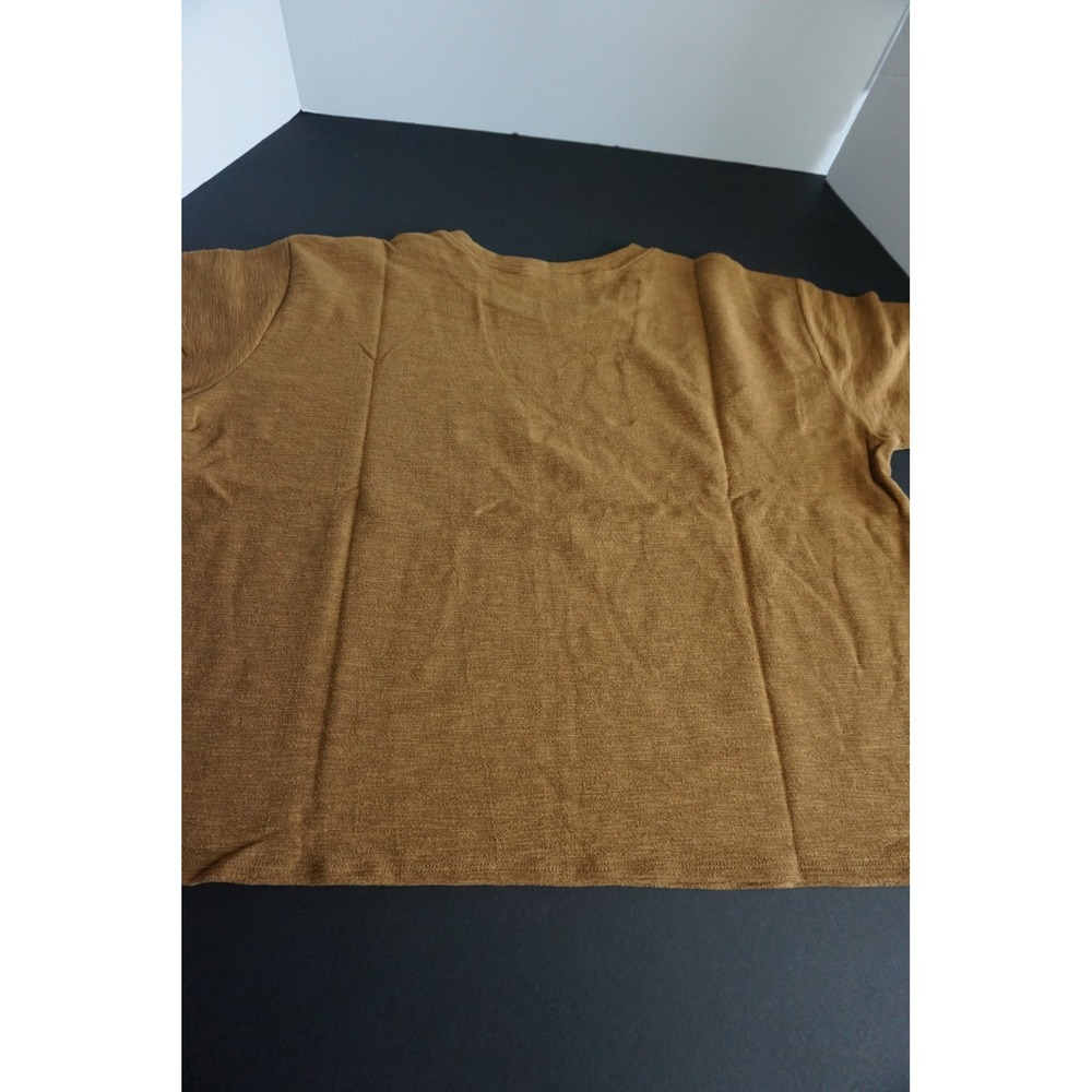 Zenana Women Caramel Brown Textured Knit Lounge Set Top & Wide Leg Pants - Picture 4 of 12